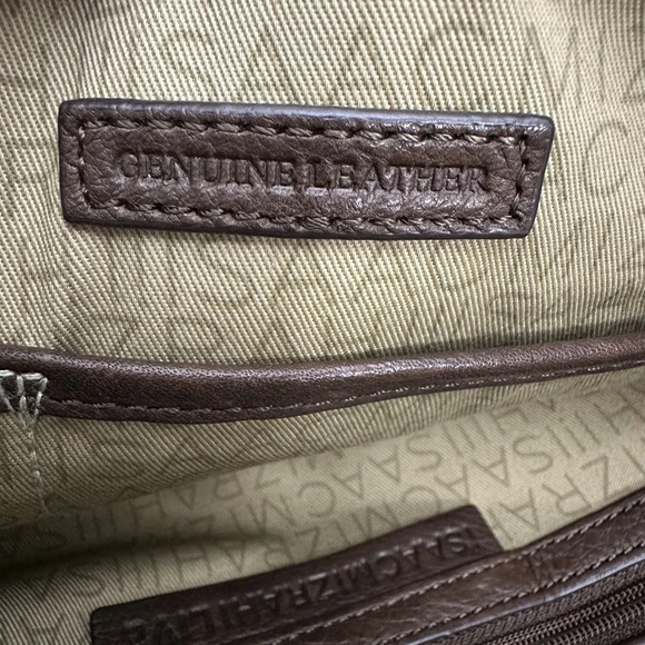 Isaac Mizrahi Live Bridgehampton Leather Bag Chain Strap Soft Snakeskin Print - Picture 5 of 13